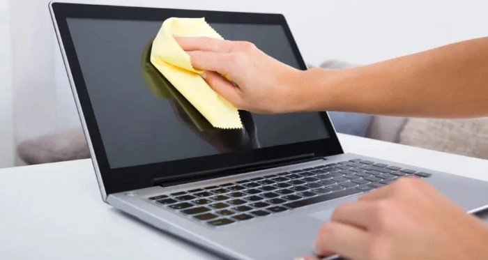 Limpia y desinfecta tu laptop de forma segura
