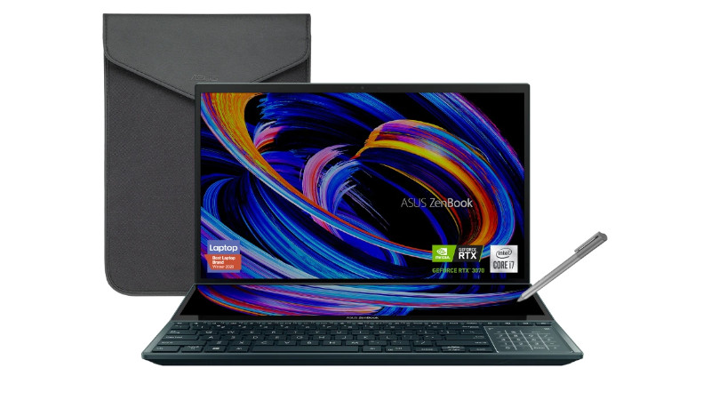 ASUS ZenBook Pro Duo con Geforce RTX 3070