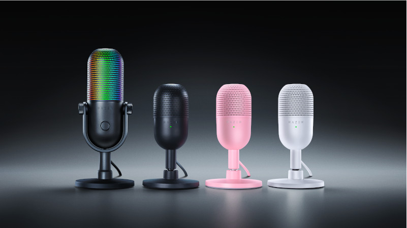 Razer lanza los nuevos micrófonos Seiren V3 Chroma y Seiren V3 Mini