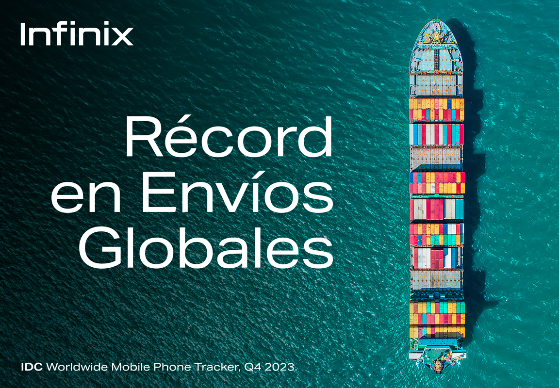 ¡Infinix lidera el envío de smartphones en 2023!