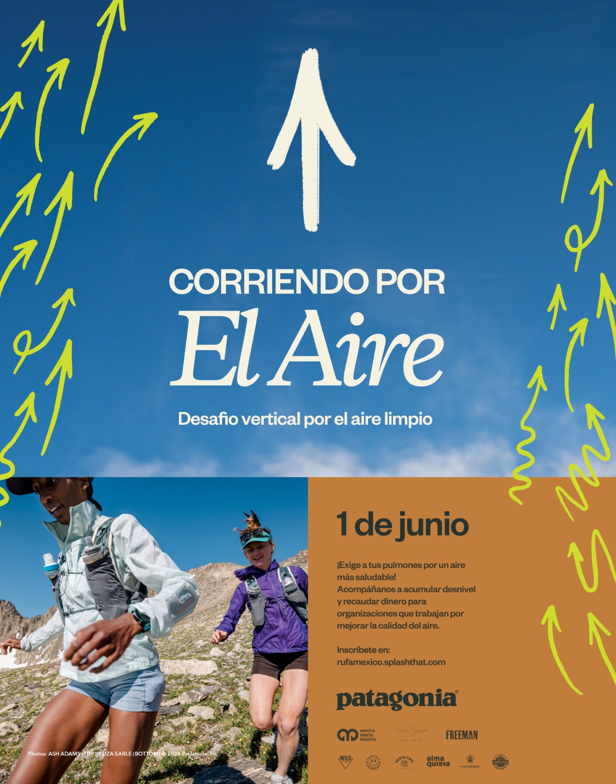 Llega a México RUFA, evento global de trail running de Patagonia que lucha contra la contaminación del aire
