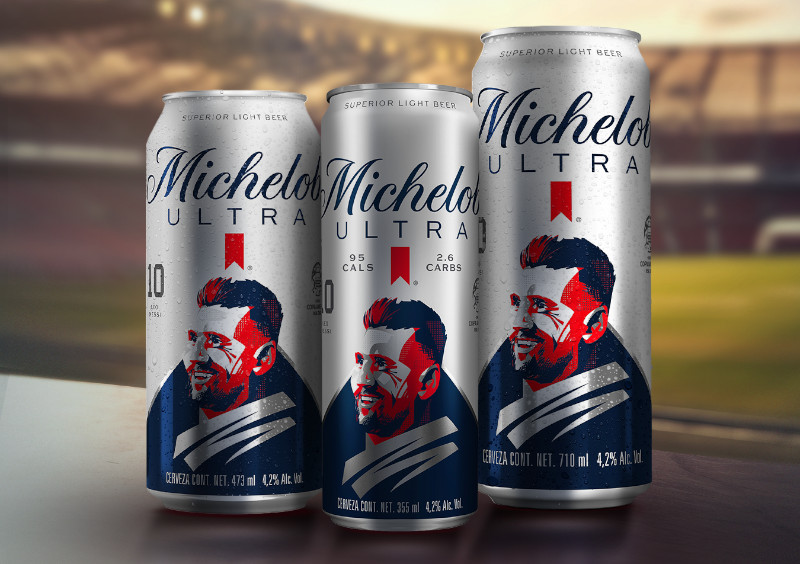 Michelob Ultra lanza lata edición especial en honor a Lionel Messi