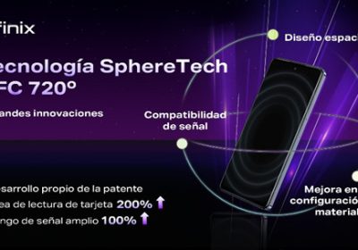 Infinix Mobility presentó la Tecnología NFC SphereTech 720° que promueve una vida más inteligente para sus usuarios