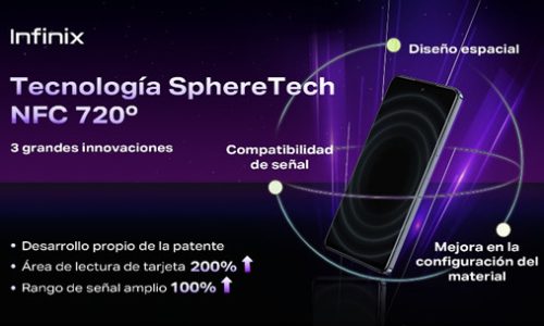 Infinix Mobility presentó la Tecnología NFC SphereTech 720° que promueve una vida más inteligente para sus usuarios