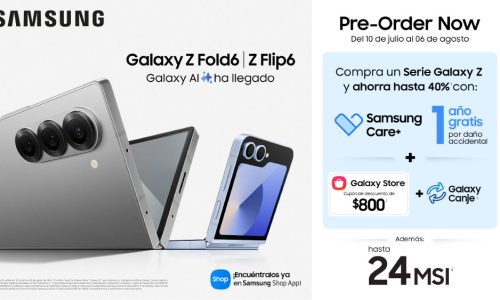 Inicia el Pre-Order en México de Galaxy Z Fold6 y Galaxy Z Flip6, junto a los nuevos Wearables de Samsung