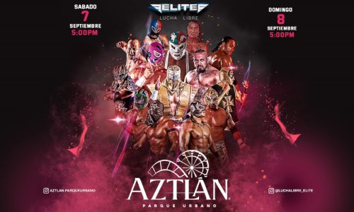 Aztlán Parque Urbano anuncia gran espectáculo con Lucha Libre Elite