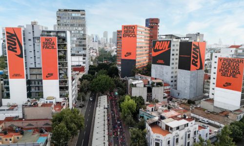 Nike se sumó al espíritu del maratón de la CDMX