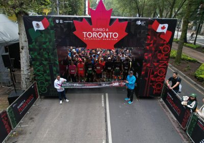 TCS, Canada Running Series y Emoción Deportiva realizaron la carrera rumbo al TCS Toronto Waterfront Marathon 10k en la Ciudad de México