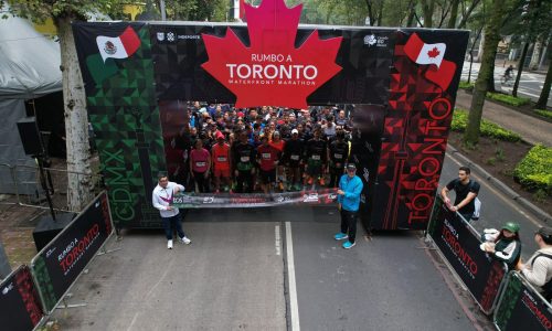 TCS, Canada Running Series y Emoción Deportiva realizaron la carrera rumbo al TCS Toronto Waterfront Marathon 10k en la Ciudad de México