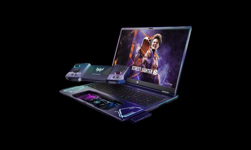 Proyecto DualPlay: Innovador concepto de laptop gaming con mandos desmontables para experiencias de dos jugadores