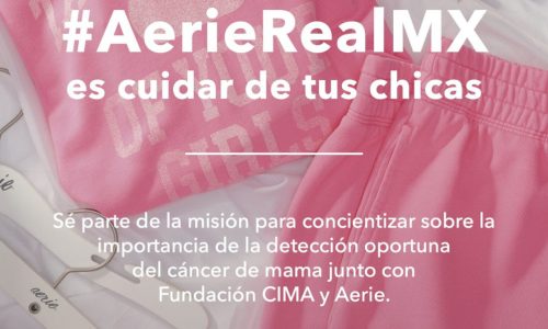 Aerie y Fundación CIMA juntos nuevamente este Octubre para concientizar sobre la importancia de la detección oportuna del cáncer de mama