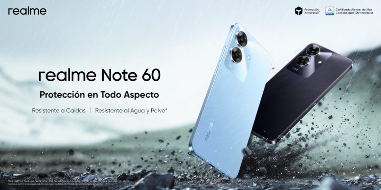 Llega a México el realme Note 60: fabricado para durar con la inigualable protección ArmorShell