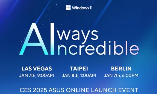 ASUS anuncia el evento virtual Always Incredible para CES 2025