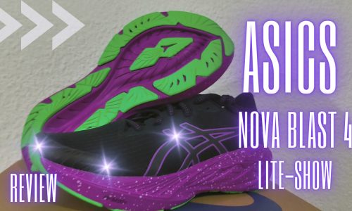 REVIEW Novablast 4 LITE-SHOW de ASICS: Innovación y rendimiento en el calzado deportivo