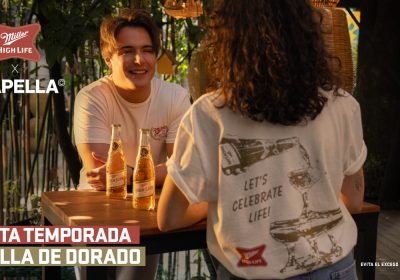 Miller High Life y Acapella lanzan una colección para darle brillo a esta temporada