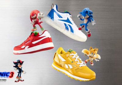 Reebok y Paramount Pictures se unen para crear la enérgica colección “Sonic The Hedgehog 3”