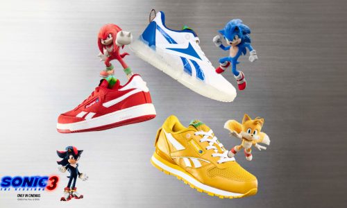 Reebok y Paramount Pictures se unen para crear la enérgica colección “Sonic The Hedgehog 3”